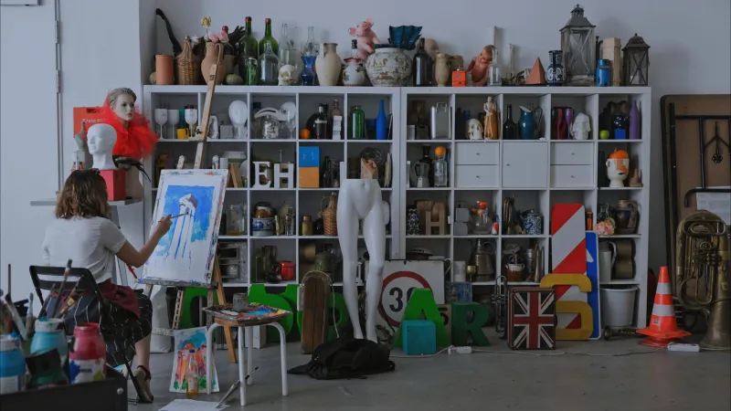 Before the Crate: Three Studio Visits Behind the Finished Canvas